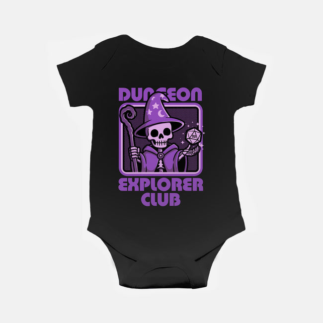 RPG Mage Skull-Baby-Basic-Onesie-Studio Mootant