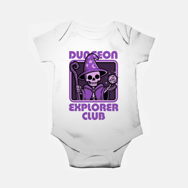 RPG Mage Skull-Baby-Basic-Onesie-Studio Mootant