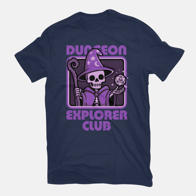 RPG Mage Skull-Mens-Premium-Tee-Studio Mootant