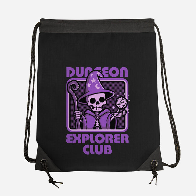 RPG Mage Skull-None-Drawstring-Bag-Studio Mootant
