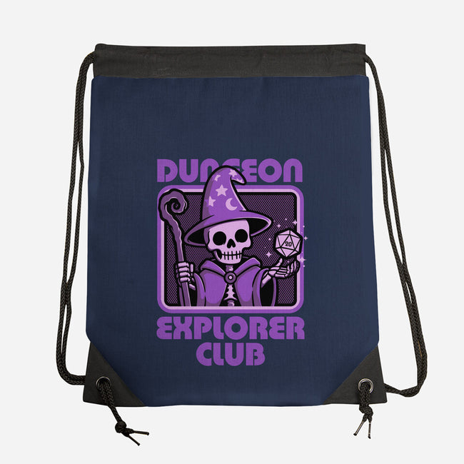 RPG Mage Skull-None-Drawstring-Bag-Studio Mootant