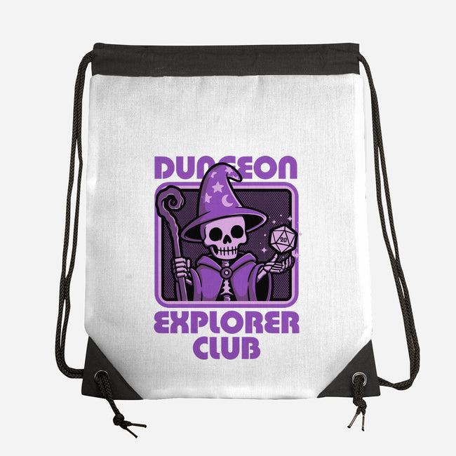 RPG Mage Skull-None-Drawstring-Bag-Studio Mootant