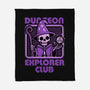 RPG Mage Skull-None-Fleece-Blanket-Studio Mootant