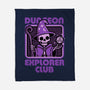RPG Mage Skull-None-Fleece-Blanket-Studio Mootant