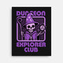 RPG Mage Skull-None-Stretched-Canvas-Studio Mootant