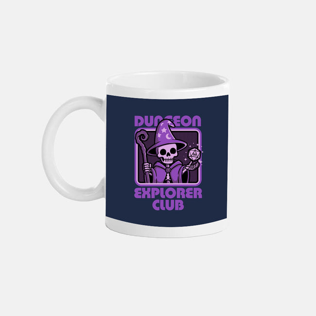 RPG Mage Skull-None-Mug-Drinkware-Studio Mootant
