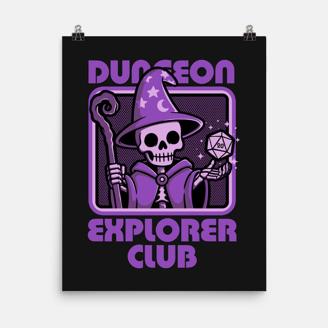 RPG Mage Skull-None-Matte-Poster-Studio Mootant