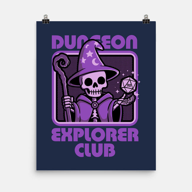 RPG Mage Skull-None-Matte-Poster-Studio Mootant