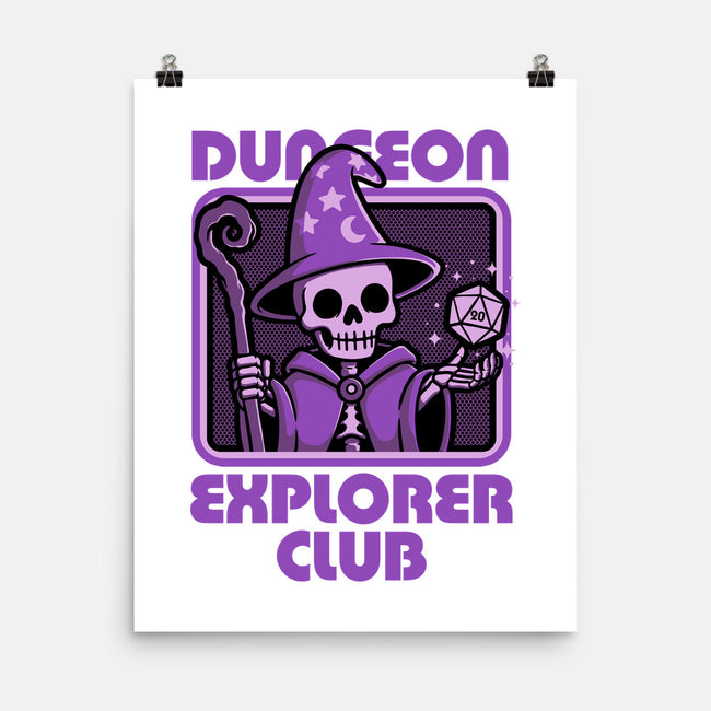 RPG Mage Skull-None-Matte-Poster-Studio Mootant