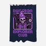 RPG Mage Skull-None-Polyester-Shower Curtain-Studio Mootant