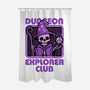 RPG Mage Skull-None-Polyester-Shower Curtain-Studio Mootant