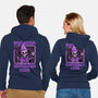 RPG Mage Skull-Unisex-Zip-Up-Sweatshirt-Studio Mootant