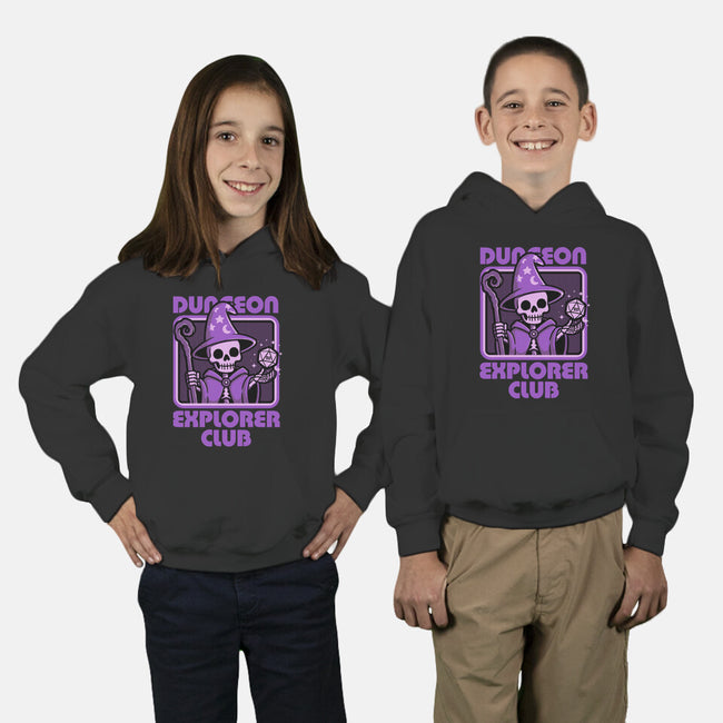 RPG Mage Skull-Youth-Pullover-Sweatshirt-Studio Mootant