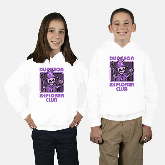 RPG Mage Skull-Youth-Pullover-Sweatshirt-Studio Mootant