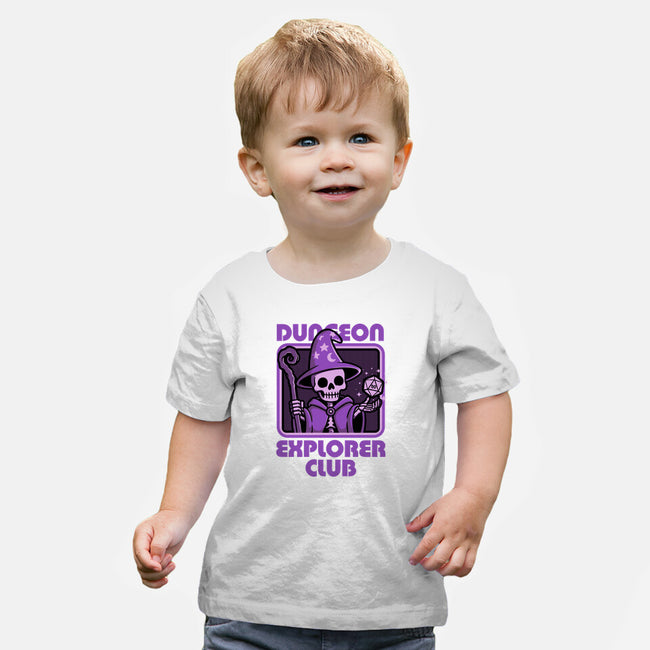 RPG Mage Skull-Baby-Basic-Tee-Studio Mootant