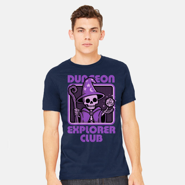 RPG Mage Skull-Mens-Heavyweight-Tee-Studio Mootant