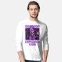 RPG Mage Skull-Mens-Long Sleeved-Tee-Studio Mootant