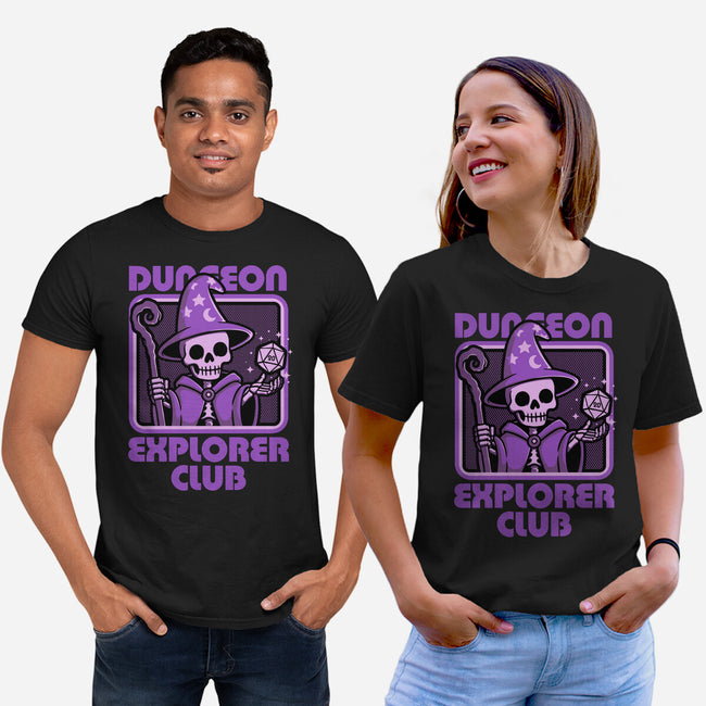 RPG Mage Skull-Unisex-Basic-Tee-Studio Mootant
