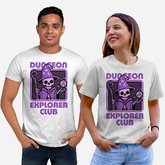 RPG Mage Skull-Unisex-Basic-Tee-Studio Mootant