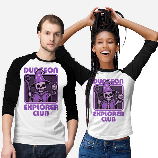 RPG Mage Skull-Unisex-Baseball-Tee-Studio Mootant