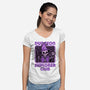 RPG Mage Skull-Womens-V-Neck-Tee-Studio Mootant