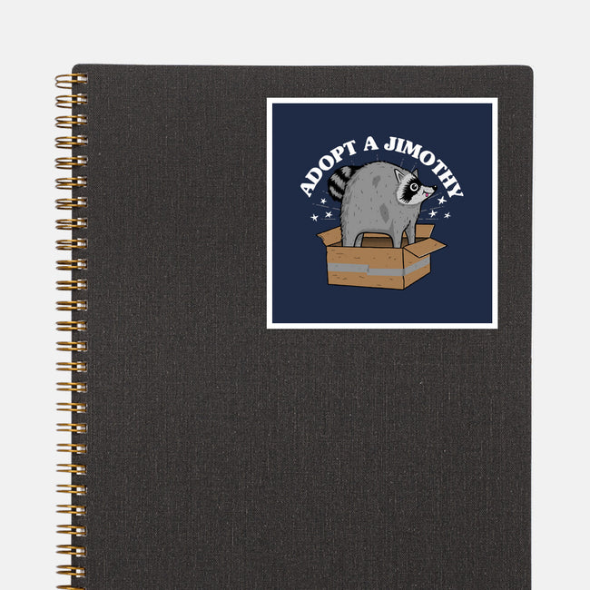 Adopt A Jimothy-None-Glossy-Sticker-rocketman_art