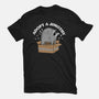 Adopt A Jimothy-Womens-Fitted-Tee-rocketman_art