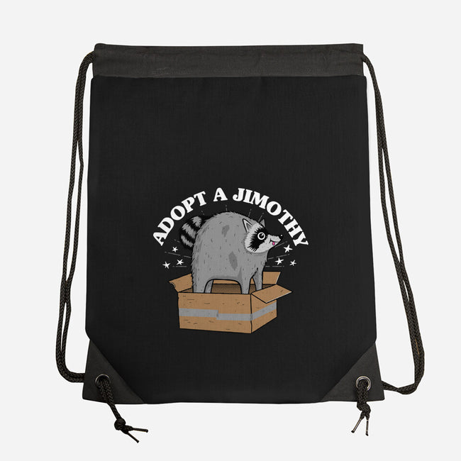Adopt A Jimothy-None-Drawstring-Bag-rocketman_art