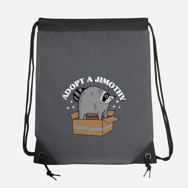 Adopt A Jimothy-None-Drawstring-Bag-rocketman_art