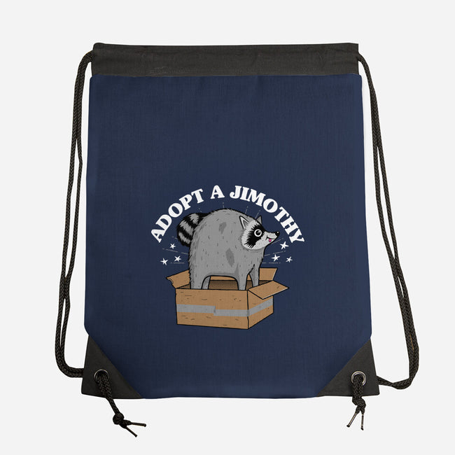 Adopt A Jimothy-None-Drawstring-Bag-rocketman_art