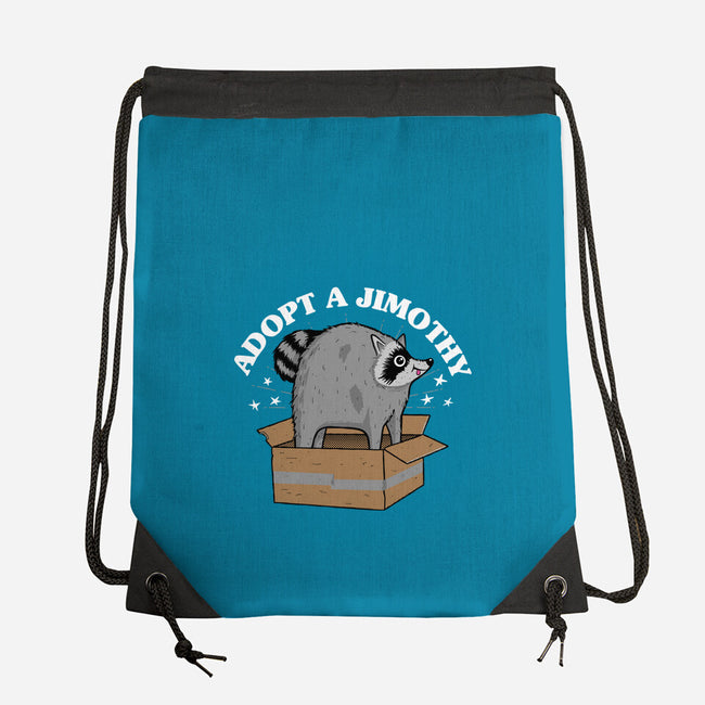 Adopt A Jimothy-None-Drawstring-Bag-rocketman_art