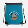 Adopt A Jimothy-None-Drawstring-Bag-rocketman_art