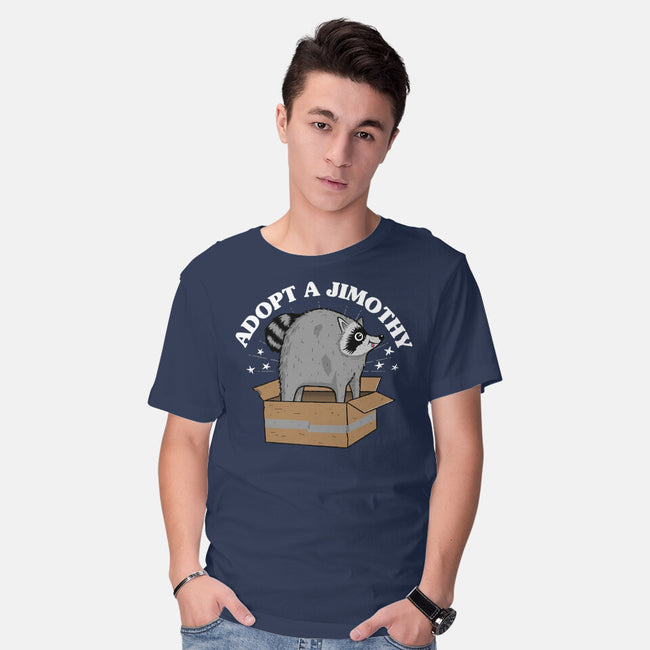 Adopt A Jimothy-Mens-Basic-Tee-rocketman_art