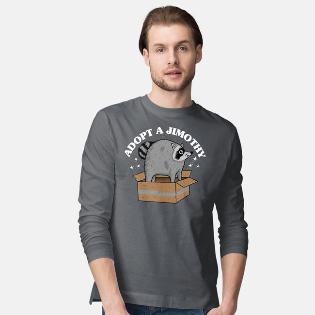 Adopt A Jimothy-Mens-Long Sleeved-Tee-rocketman_art
