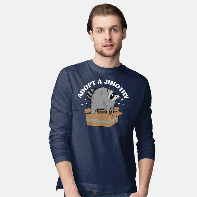 Adopt A Jimothy-Mens-Long Sleeved-Tee-rocketman_art