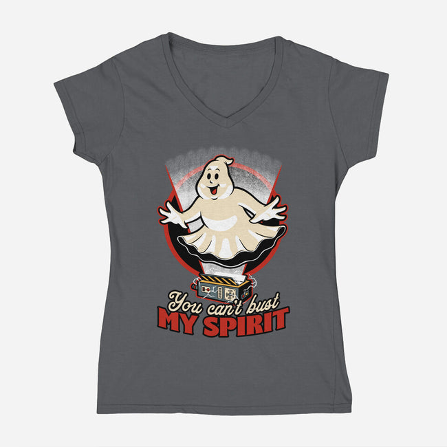 My Spirit-Womens-V-Neck-Tee-Studio Mootant