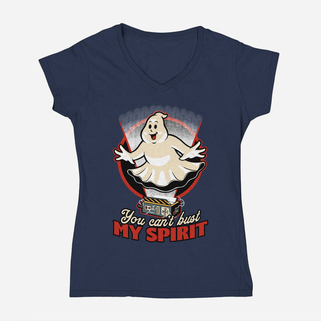 My Spirit-Womens-V-Neck-Tee-Studio Mootant