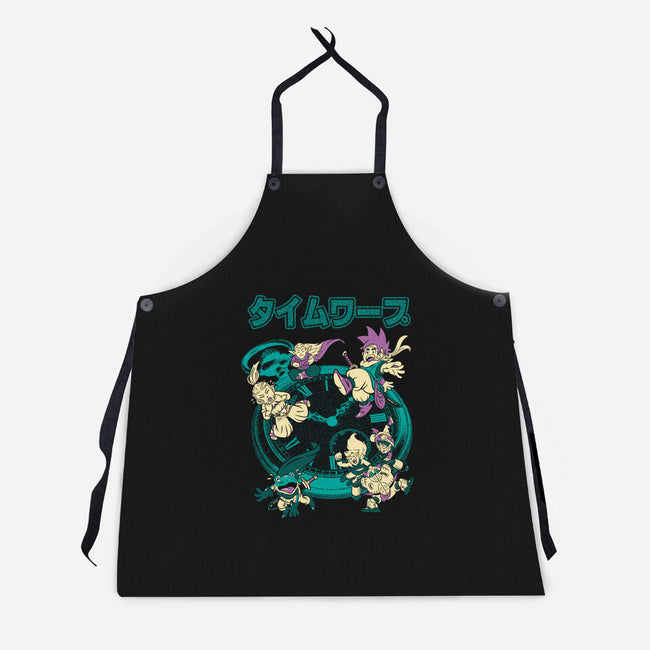 Time Warping-Unisex-Kitchen-Apron-Henrique Torres
