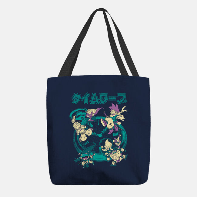 Time Warping-None-Basic Tote-Bag-Henrique Torres