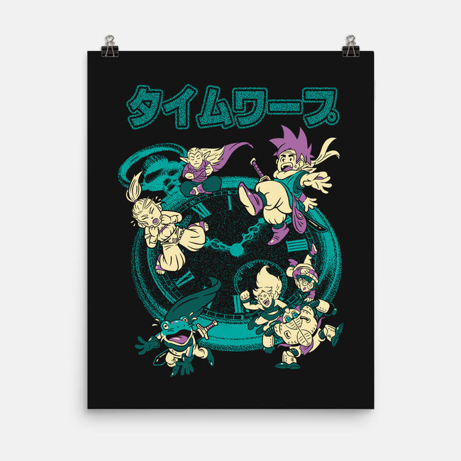 Time Warping-None-Matte-Poster-Henrique Torres