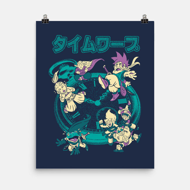 Time Warping-None-Matte-Poster-Henrique Torres