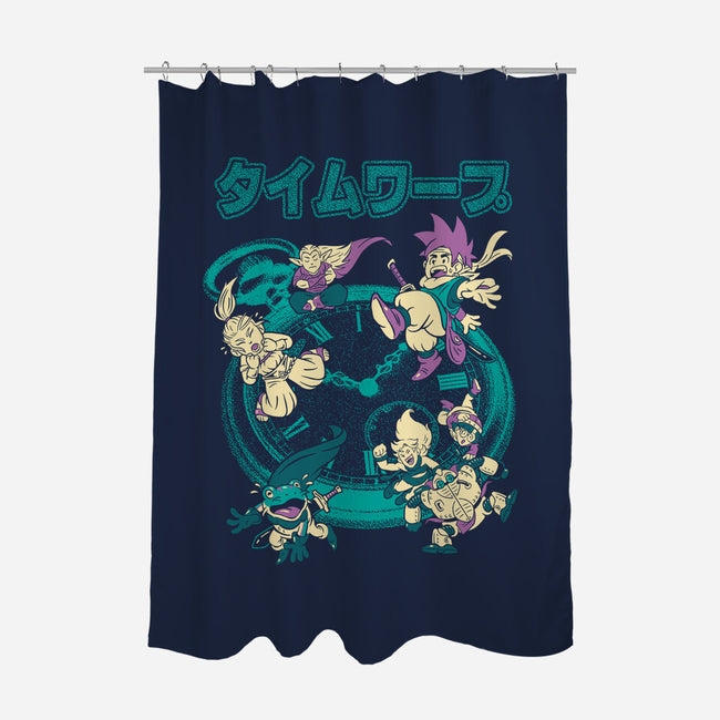 Time Warping-None-Polyester-Shower Curtain-Henrique Torres