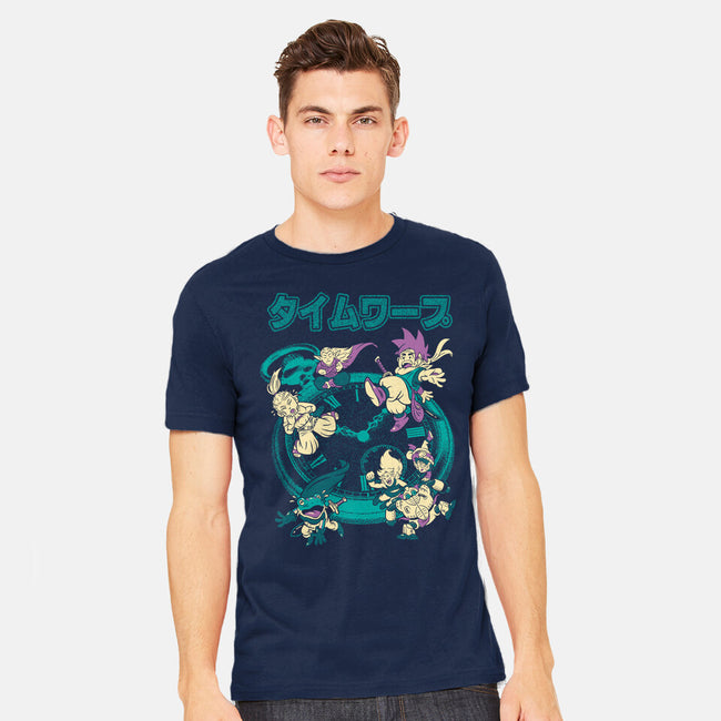 Time Warping-Mens-Heavyweight-Tee-Henrique Torres