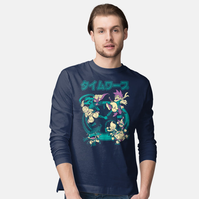 Time Warping-Mens-Long Sleeved-Tee-Henrique Torres