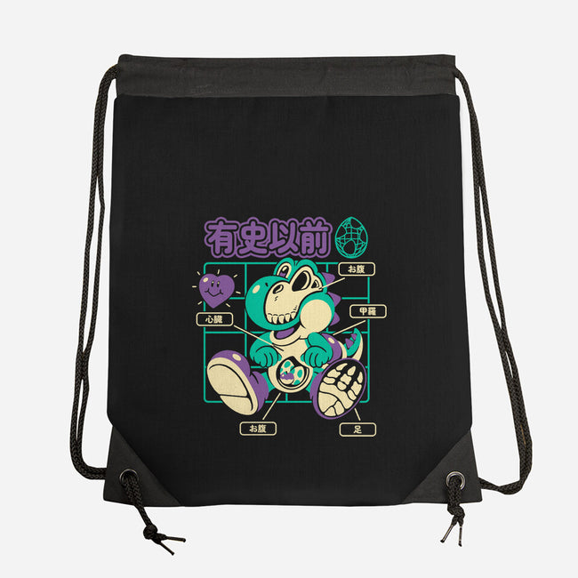 Prehistoric Anatomy-None-Drawstring-Bag-Henrique Torres