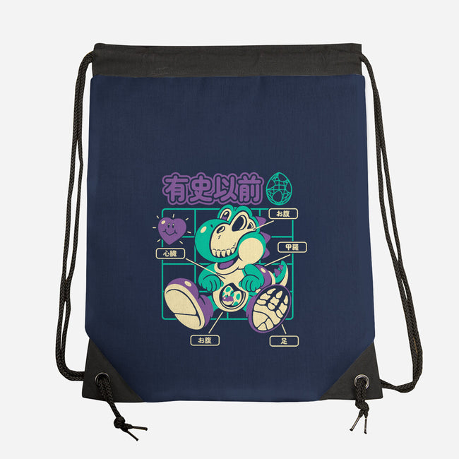 Prehistoric Anatomy-None-Drawstring-Bag-Henrique Torres