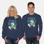 Prehistoric Anatomy-Unisex-Crew Neck-Sweatshirt-Henrique Torres