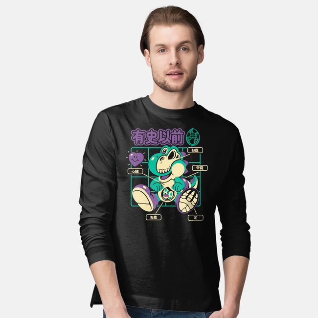 Prehistoric Anatomy-Mens-Long Sleeved-Tee-Henrique Torres
