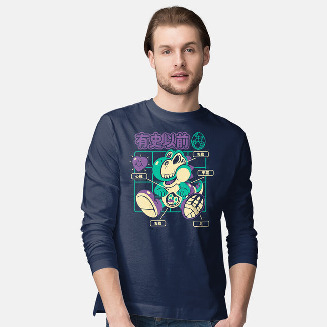 Prehistoric Anatomy-Mens-Long Sleeved-Tee-Henrique Torres