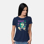 Prehistoric Anatomy-Womens-Basic-Tee-Henrique Torres
